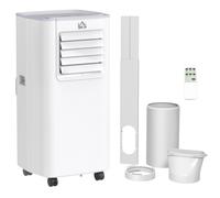 5000BTU Portable Air Conditioner 4 Modes LED Display Timer Home Office HOMCOM