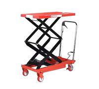 5000LBS Hydraulic Pallet Jack, Adjustable Height Pallet Truck for Warehouse Material Handling, Heavy Duty Lift Equipment