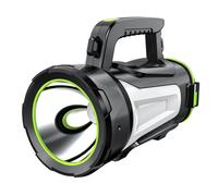 NEBO Master Series SL25 1/4 Mile Light Beam Spotlight, 500 Lumen LED Work Light, Super Bright USB Rechargeable Flashlight, 3 Light Modes, Waterproof