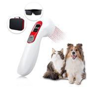 5000mAh Infra Red Light Cold Laser Therapy Device for Dog Pain Relief Low Level Infrared Laser Therapy Machine Pet 808 650nm Professional Vet LLLT Horse Portable Healing Treatment Home Muscle Relax