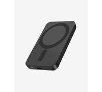 5000mAh Ultra-Slim Magnetic Charger - 5W Wireless + 10W USB-C Fast Charging for iPhone 16-12 | Pocket-Sized Power Bank with Travel Lock (black)