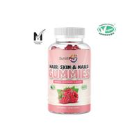 5000mcg Biotin Gummies, Daily Dose for Hair, Skin & Nail Strength (Berry Flavoured) Menopause Approved