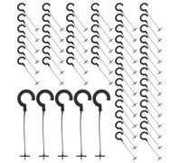 5000pcs Hook Fasteners for Standard Tagging Guns, Black Pp 5.5cm
