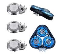 5000Series Round Shaving Heads Compatible with Philips 5000 & 6000 (Round Housing Replacement Heads) Not Compatible with 5000 Pentagonal Case