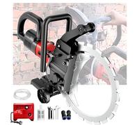 5000W Dust-Free Concrete Cutter Saw,High-Power High-Frequency Brushless Ring Saw,300/400mm Cutting Depth for Bricks, Cement, Stone and Walls,Home DIY Handheld Concrete Cutters