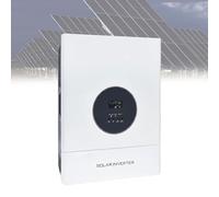 5000W Hybrid Solar Inverter 48V to 110V 220V Split Phase with MPPT Controller Max 6400W PV Input Low Frequency Pure Sine Wave Off Grid Power Station for Cabin Shed(Split Phase)