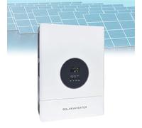 5000W Low Frequency Hybrid Solar Inverter 48V to 110V 220V Split Phase with MPPT Max 6400W PV Input Pure Sine Wave Power Station for Off Grid Cabin and Sheds(Single Phase)