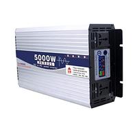 5000W Power Inverter, 12V DC to 220V AC with LED Display Vehicles Cars Power Inverter Transformer Adapter Portable Automobile Power Supply