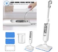 Steam Mop Steam Cleaner Preheat 1500W Handheld & Upright Floor Steamer Vacuuming