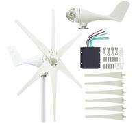 5000W Wind 6 Blade Horizontal Wind nerator for Home Marine RV OffGrid Charging 12V 24V 48V Efficient Renewable Energy Solut for Residential & Industrial Use
