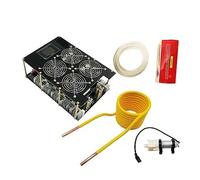 5000W ZVS Induction Heater High Frequency Induction Heating PCB Board Melted Metal + Coil+Pump Easy Operation(Without Crucible)