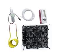 5000W ZVS Induction Heater High Frequency Induction Heating PCB Board Melted Metal + Coil+Pump Easy Operation(Without Crucible)