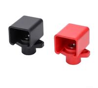 500A All Copper Terminal Block for High Current Battery Connections with Protective Cover, and Efficient Power Transmission (Red)