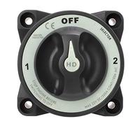 500A Heavy Duty Master Battery Disconnect Switch, 3 Position 3 Stud Power Disconnect Cut Off Isolator, Battery Selector Switch, IP66, for Marine, Cars, RVs