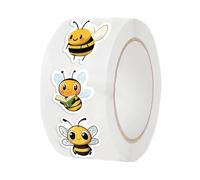 500Counts Cartoon Sticker Adhesive Wrapping Label Sealing for Seal Envelope Scrapbooking Journal Packaging Notebook