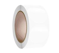 500Counts Round Seal Sticker Adhesive Wrapping Label Clear PVC Wrapping for Envelope Invitation Packaging Adhesive