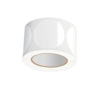 500Counts Round Sealing Sticker, Clear PVC Wrapping Label, 38MM