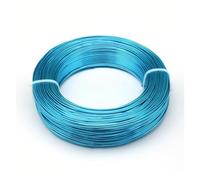 500g 0.8/1/1.2/1.5/2/3/2.5/3.5/4mm Aluminum Wire Bendable Beading(DodgerBlue,3mm 25m)