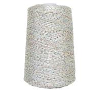 500g Bead Yarn, 2mm Short Distance Sequin Fancy, DIY Sweater Jacket Accessories Crochet Thread for Weaving(Color 24)
