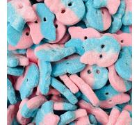 500g BUBS Fizzy Big Sour Dizzy Bubblegum Skulls Foam Sweets Candy Pick & Mix Sweets Selection Resealable Pouch Share Bag