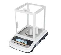 500g Capacity Electronic Analytical Balance 0.001g Accuracy Lab Scale With Glass Draft Shield For For Laboratory, Jewelry Weighing Accurate Response