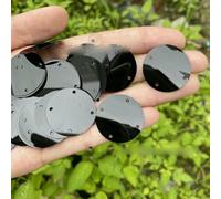 500g Clothing Decorative Handbag DIY Skirt Dance Clothes Jewelry Sequin Curtain Gold Silver Black Round 4-Holes Sequins