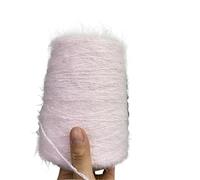 500g Colorful Dot Mohair Yarn for Hand Knitting Sweater Scarf Hat Gloves Shawl Cardigan DIY Warm Comfortable Soft Fluffy Thread(Pink Purple)