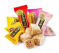 500g Crunchy Nut Candy Combo Pack - 5 Classic Flavors, Individually Wrapped - Ideal For Parties, Weddings, And Holiday Gifts