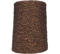 500g DIY Glitter Thread Shining Yarn Metallic Sparkle Yarn Metal Yarn DIY Fancy Sparkle Yarn Crochet Knitting Sweater Scarf Bag Doll Yarn Accessory Yarn(Brown)
