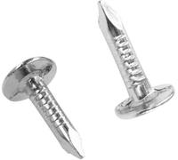 500G Galvanised Clout Nail 13 X 3mm Extra Large Head Roofing Timber Woodwork Fences