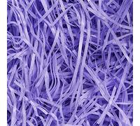 500g Purple Shredded Tissue Paper for Gift Boxes, Lilac Shredded Paper for Hampers, Dust Free, Ideal Hamper Filling and Gift Packaging Filler