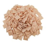500g Quartz Mosaic Tiles, 2CM Multi Color Mosaic Pieces Stones for DIY Making Craft Hobby Arts Home Wall Decoration (Pink)