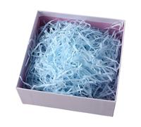 500G Red Shredded Tissue Paper, Shredded Paper for Gift Boxes, Gift Packaging Filler, Gift Wrapping Accessories, Ideal Hamper Stuffing Filling Suitable for All Occasions (U)