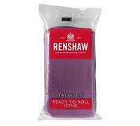 500g Renshaw Ready Roll Icing Fondant Cake Regalice Sugarpaste DEEP PURPLE