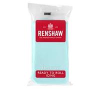 500g Renshaw Ready Roll Icing Fondant Cake Regalice Sugarpaste DUCK EGG BLUE