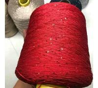 500g Summer Ice Silk Sequin Yarn Special Mercerized Line DIY 2mm Sequins Hand Knitting Yarn Thread Doll Sweater Knitting Line
