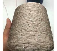 500g Summer Ice Silk Sequin Yarn Special Mercerized Line DIY 2mm Sequins Hand Knitting Yarn Thread Doll Sweater Knitting Line