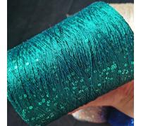 500g Summer Ice Silk Sequin Yarn Special Mercerized Line DIY 2mm Sequins Hand Knitting Yarn Thread Doll Sweater Knitting Line