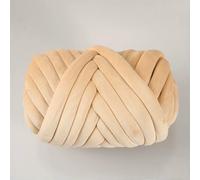500g Super Velvet Chunky Yarn Thick Bulky Giant Thread White Bag for Hand Knitting DIY Arm Soft Big Blanket Carpet