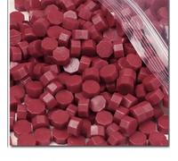 500g Vintage Sealing Wax Beads Envelope Seal Sticks for Wedding Ancient Waxs(China red)