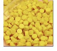 500g Vintage Sealing Wax Beads Envelope Seal Sticks for Wedding Ancient Waxs(Yellow)