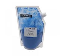 500g WC7525 Toner Powder Refill Compatible With C220 C3300 C4300 400 360 320 3540 3530 3250 3140 4350 7728 7328 Color Toner Cartridges(Cyan-500g)