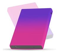 500GB External Hard Drive - USB 3.0 Portable HDD, 2.5-Inch External Storage Drive - USB Hard Drive Compatible with Laptop, Desktop, Mac, PS4 - Multicolor