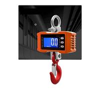 500Kg/1000Kg Heavy - Duty Digital Hanging Crane Scale with LCD Backlight - Perfect for Construction, Travel, Market