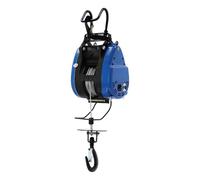 500kg Electric Hoist with Wireless Remote,29m Lift Height,42.65ft/min Lifting Speed,30m Steel Cable,1800W Electric Winch with Hook & Remote Control,Electric Pulley System with Limit Switch for Garage