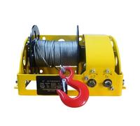 500kg Hand Winch 2-Speed Manual Winch with Integrated LED Light Heavy-Duty Portable Hand Winch for Towing Lifting and Recovery - Ideal for Outdoor and DIY Use