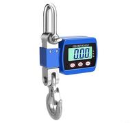 500Kg Portable Crane Scale, Digital Hanging Scale Battery-Powered with Clear LCD Display for Enhanced Usability(Blue)