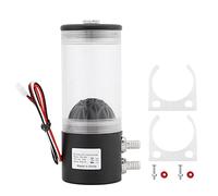 500L/H 10W DC 12V CPU CO2 Cooling Water Pump Tank Kit, Liquid Cooling System, High Flow Rate Water Cooling Radiator with 3 - Pin Connector, Ultra Quiet 16DB for PC Gaming and Overc