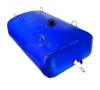 500L Portable Water Storage Bladder - Collapsible Waterproof Tank for Outdoor Emergency Agricultural Irrigation RV Use & Drought Resistance - Large Capacity Water Container