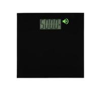 500lb Extra Wide Glass Digital Scale | Talking Bathroom Scale & Voice Display Scale | 500 Pounds Max Weight | Wide Width | Large LCD Display | Weight Scales for People | Body Fat Scale